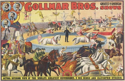 Gollmar Bros. Circus Poster