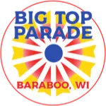 Baraboo's Big Top Parade Logo
