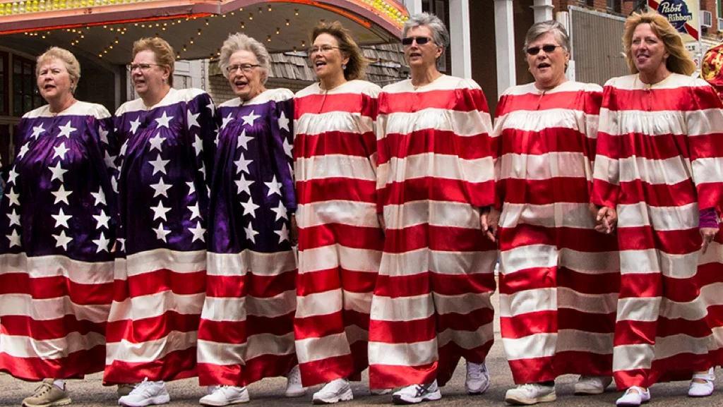 living flag
